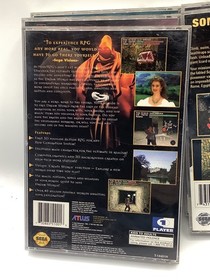 (9) Sega Saturn CIB Dark Savior Hydlide Command Conquer Tomb Raider Alone Dark