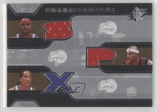 2007-08 SPx Winning Materials Triple Elton Brand Corey Maggette #WMT-MBL 6h5