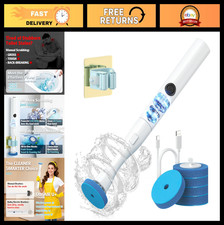 Hands-Free Electric Toilet Brush for Seniors  Busy Homes, 300 RPM Scrubbing, No