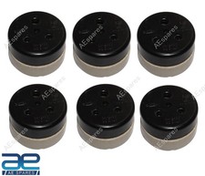 Ancienne prise électrique céramique porcelaine bakélite 6 ampères 240V x 6 à ...