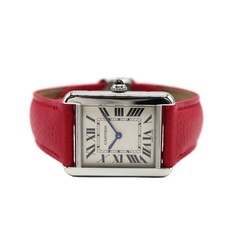 CARTIER Tank Solo Sm W5200005 Ivory Case Size 24mm Ladies Used Watch #31031 6