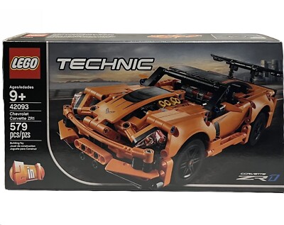 Retired Sealed New in Box LEGO TECHNIC Chevrolet Corvette ZR1 42093