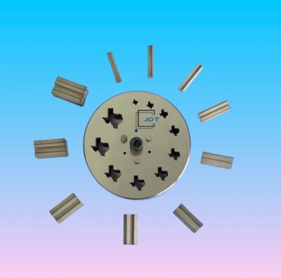 Disc Cutter Texas Map Shape | Set of 10 punches | 7mm to 25.4mm | Jewelry Dies|