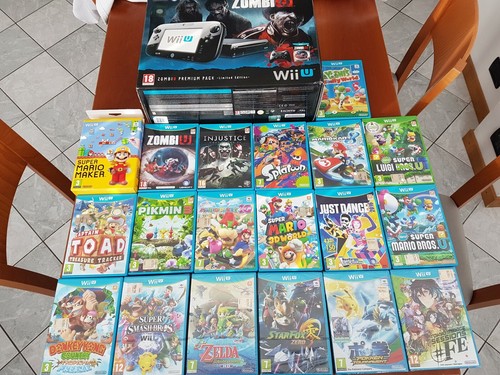 CONSOLE NINTENDO WII U + GAMES