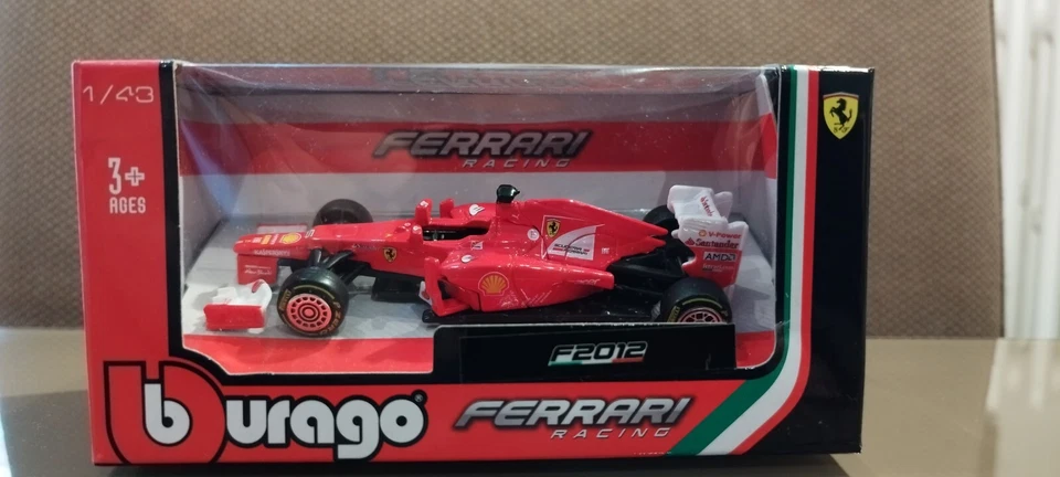 Ferrari F2012 Fernando Alonso Bburago Racing N°5 Scala 1:43 - Immagine 4 di 4