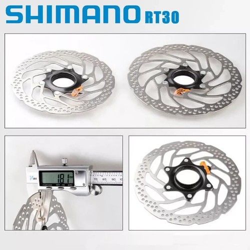 Rotor de disco de bloqueo central Shimano SM-RT30 180 mm MTB Stock Reino Unido - Imagen 3 de 3