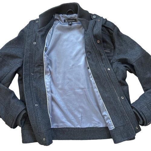 INC Men’s Large Wool Polyester Zipper Jacket - Picture 3 of 3
