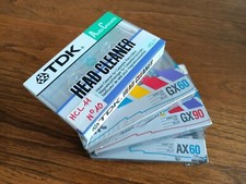 LOT OF 4 AUDIO TAPES (SEALED)