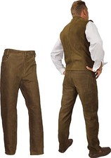 5 Pocket Lederjeans Lederhose Nubukleder Hubertus Hunting