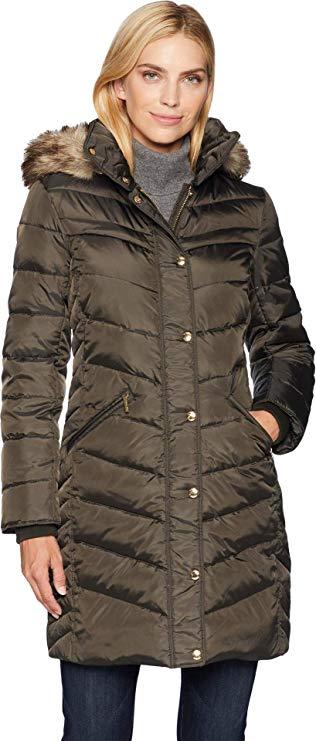michael kors puffer jacket women's