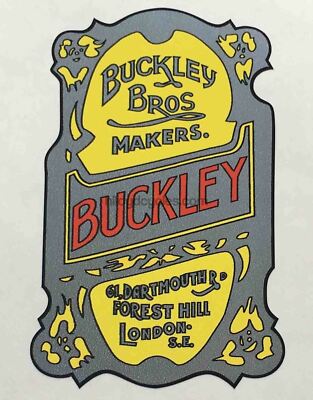 Buckley Kopf / Sitz Aufkleber