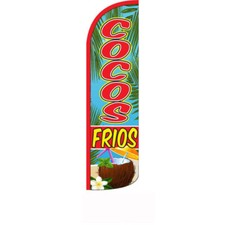 Cocos Frios Flag Flutter Feather Banner Swooper Windless