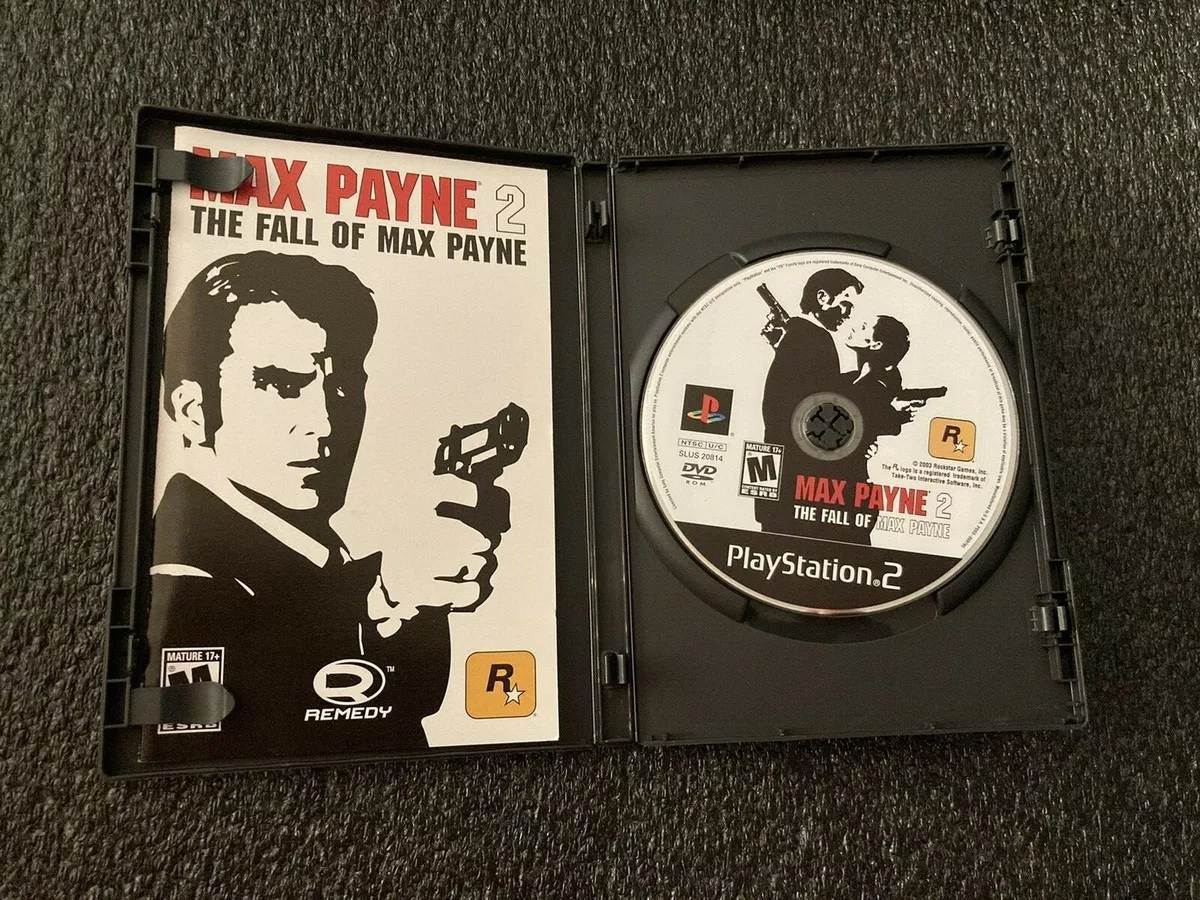 MAX PAYNE 2: The Fall of Max Payne (PlayStation 2) AUTHENTIC