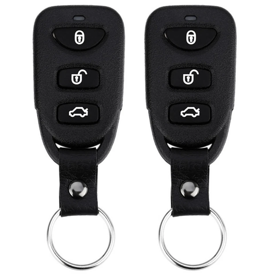 Car Central Power Door Lock/Unlock Remote Control Kit Keyless Entry System - Image 4 of 4