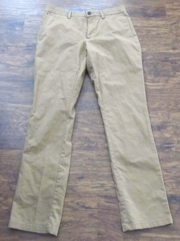 Old Navy Size 32 x 34 Pants Men's Khaki Brown Tan Chino Dress Casual