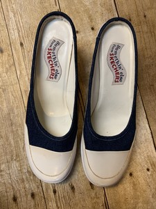 skechers heel sneakers