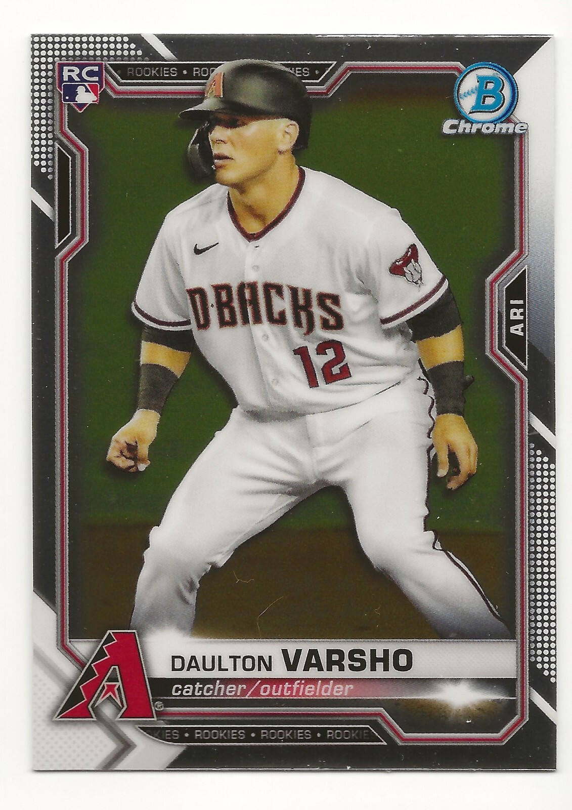 2021 Bowman Chrome - #95 Daulton Varsho (RC)