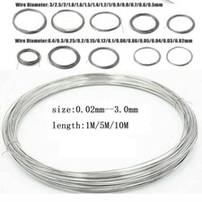 0.2mm - 3mm 304 Stainles steel bright wire single full-hard steel wire 1M / 5M