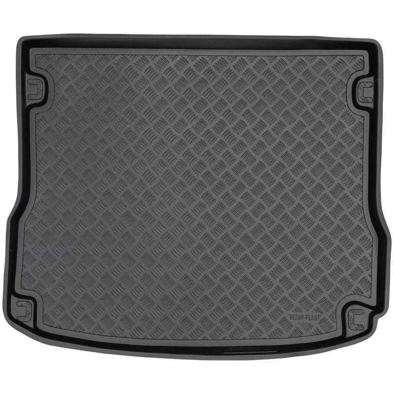Tapis de coffre Audi Q5 2008-2017 en caoutchouc noir sur mesure