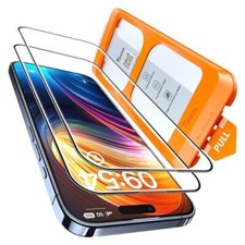 for iPhone 15 Screen Protector Military Grade for iPhone 15 6.1" Transparent