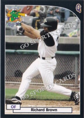 2000 Norwich Navigators Richard Brown RC Rookie Card Yankees Minor