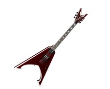 Dean Usa Michael Amott Tyrant Signature Guitar - Burgundy/white