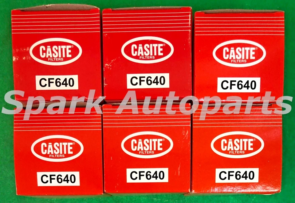 Case of 6 Engine Oil Filter CASITE CF640 For TOYOTA Corolla, LEXUS, CH10358 - Image 3 of 3