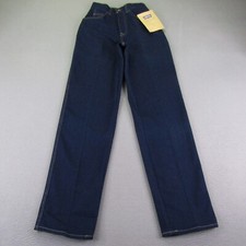 Vintage Levis Jeans Womens 6 Blue Denim Orange Tab High Rise Dark Deadstock 70s