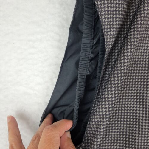 DryJoys by FootJoy Mens Large 1/2 Zip Houndstooth Wind & Rain Golf Pullover Vest - Picture 6 of 12