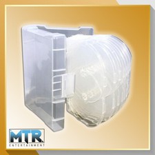 18 Way Clear 64mm DVD Megapack Replacement Case
