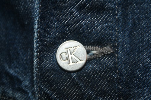 Vtg CALVIN KLEIN DENIM JEAN JACKET WOMEN'S SIZE S 100% Cotton USA!!! - Picture 7 of 10