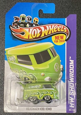 2013 HOT WHEELS HW SHOWROOM VOLKSWAGEN KOOL KOMBI VAN GREEN NIB