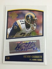 F75040  2005 Topps Autographs #TKG Kevin Garrett RAMS
