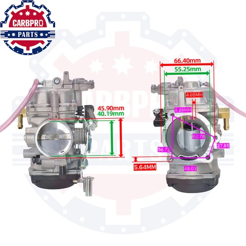 CARBURETOR CARBY FOR HARLEY DAVIDSON CV40 FOR SOFTAIL 1988-2017 FOR DYNA & FXR - Picture 8 of 8