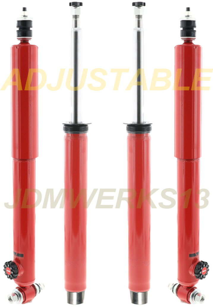 KYB 4 AGX Externally Adjustable SHOCKS for TOYOTA CELICA