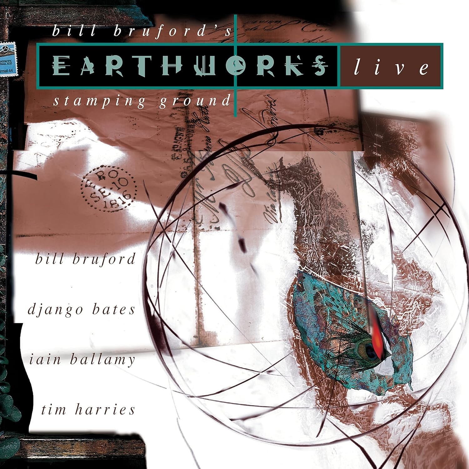 Bill Bruford's Earth Works - Live: Stomping Ground (2019)  CD  NEW SPEEDYPOST