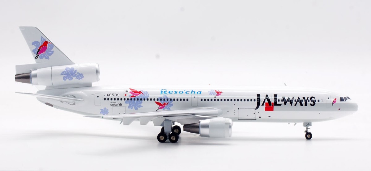 ❶　1/200　JAL WAYS　DC-10-40 JA8539 リゾッチャ B-Models 1:200 JALWAYS McDonnell Douglas DC-10-40 Diecast