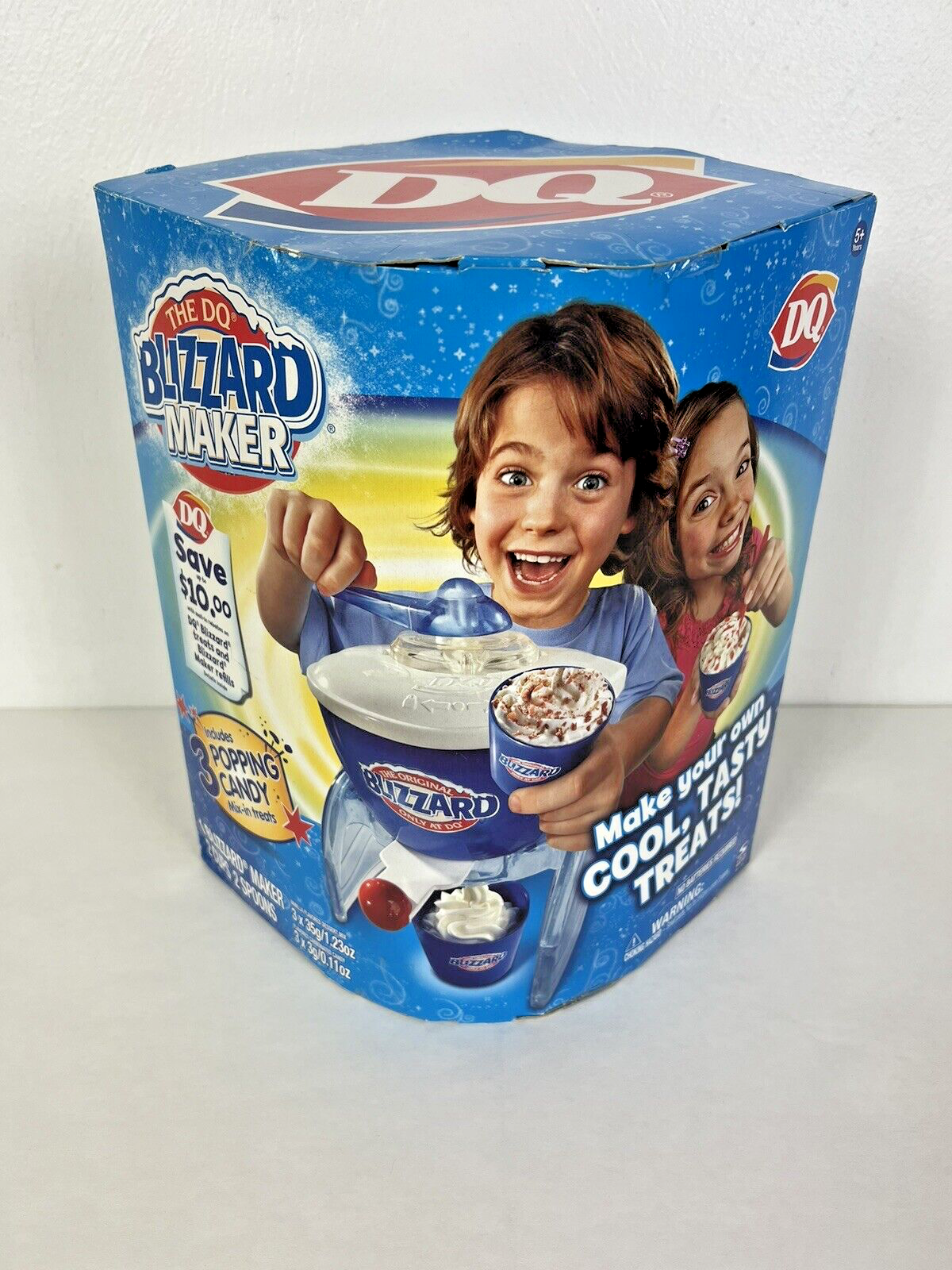 Dairy Queen Blizzard Maker Cool Tasty Treats DQ Ice Cream SpinMasterNEVER OPENED