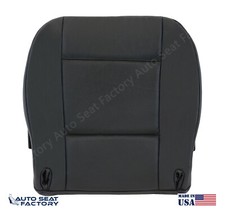 Für 1999-2006 BMW X5 Fahrerseite Unterer Sitzbezug - LEDER SCHWARZ