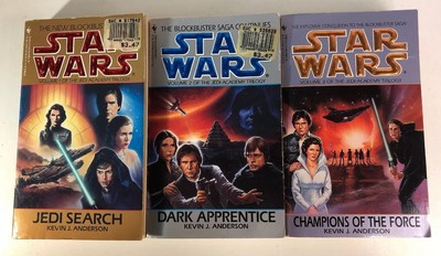 Star Wars: The Jedi Academy Trilogy Paperbacks by Kevin J. Anderson | eBay