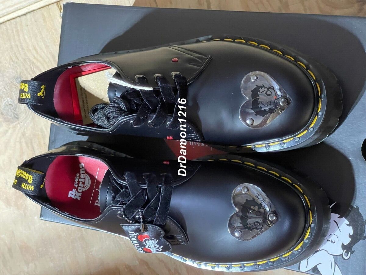 NIB Dr. Martens x Betty Boop 1461 Quad Platform RARE SHOES NIB Dr. Martens x Betty Boop 1461 Quad Platform RARE SHOES
