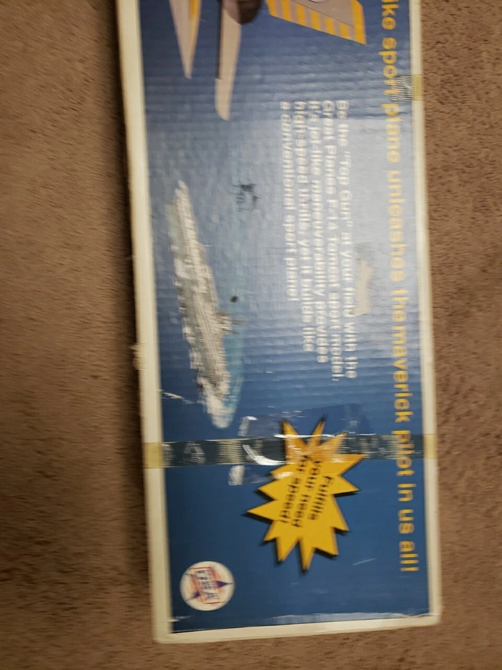 GREAT PLANES - F-14 Tomcat Kit - 58" Wingspan  - New - NJ23 - Image 4 of 4