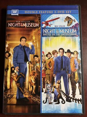 NIGHT AT THE MUSEUM & BATTLE OF THE SMITHSONIAN - Double Feature Ben Stiller