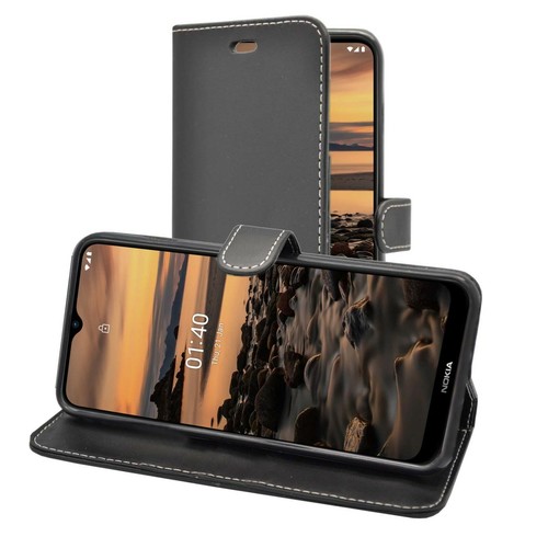 For Nokia 1.4 Case Wallet Flip PU Leather Stand Card Slot Pouch Phone Cover - Picture 16 of 20