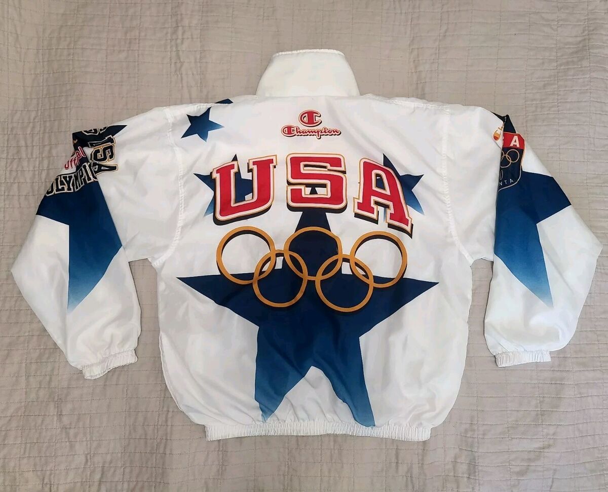 Vintage Champion Atlanta 1996 Olympic Games Track Jacket Vintage Champion Atlanta 1996 Olympic Games Track Jacket