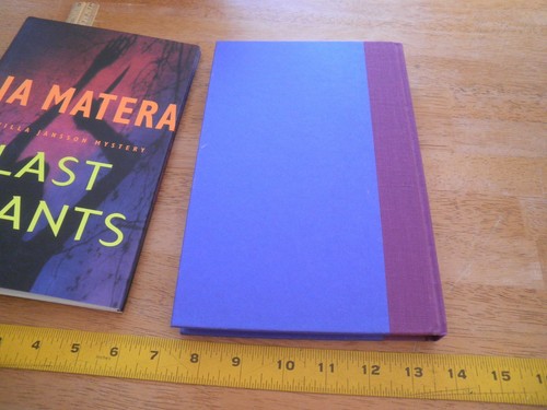 Last Chants Lia Matera Willa Jansson Mystery signed 1st edition hardcover book - Imagen 9 de 9