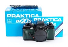 Praktica BX20S GREEN 35mm SLR Body Boxed MINTY Condition