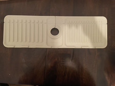 Faucet Draining Mat for Kitchen Sink Foldable...