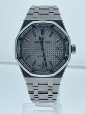 Audemars Piguet Royal Oak 37mm Factory Diamond Bezel Steel Watch 15451ST 11