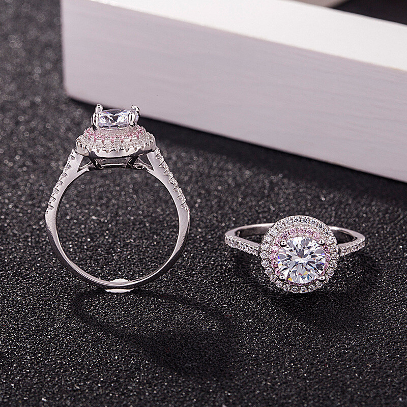 1/4 Ctw Round Cut Diamond Three-Stone Ring In 14K White Gold – Raskin's Jewelers - Foto 3